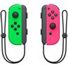 Nintendo Joy-Con Nero, Verde, Rosa Bluetooth Gamepad Analogico/Digital