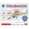 Pebaro Donau Elektronik M850 Wood Design 5 pz. Technic, Multicolore