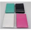 docsmagic.de 4 x 60 Double Mat Card Sleeves Small Size 62 x 89 - Black White Mint Pink - YGO - Mini Bustine