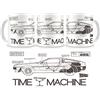 SD TOYS Back TO The Future Time Machine Tazza Ceramica Torna al Futuro