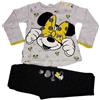 Disney Baby Completo 2pz t-shirt e leggings bimba disney minnie grigio