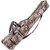 Achort Borsa da Pesca Portatile - Sacca Canna e Attrezzi Resistente allo Strappo - Rod Reel Bag Fishing Pole Carry Organizer (Camuffare)