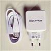 N\A Caricatore veloce originale compatibile con Blackview BV9000 Pro, BV6800 Power Adapter & USB Cable