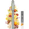 Microplane Grattugia Zester Verde Salvia ideale per Agrumi, Formaggio a Pasta dura, Zenzero, Cioccolato e Noce Moscata con Lama Fine - Made in USA