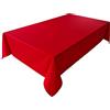 Lemos Home Tovaglia di alta qualità in 100% cotone, collezione Konzept, colore e dimensioni a scelta (tovaglia, 80 x 80 cm, rosso)