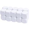 KAIHENG 22mm Dadi Vuoti Grandi a 6 Facce - Set di 20 Pezzi per Gioco da Tavolo, Apprendimento, Artigianato, Fai da Te, Numeri