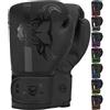 BEAST RAGE Guantoni da boxe Muay Thai, kickboxing, MMA, sacco da combattimento, allenamento, allenamento per uomini e donne, guanti da fitness imbottiti (Rosso, 14 oz)