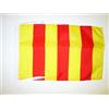 AZ FLAG Bandiera Contea di Provence 45x30 cm Poliestere 100D Cordini | Uso interno ed esterno bandiera decorativa della Provenza-Alpi-Costa Azzurra doppie cuciture e bordi rinforzati