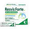 Resvis Forte XR integratore di Vitamine Resveratrolo e Lattoferrina 12 bustine