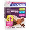 PesoForma Barrette al cioccolato al latte 12 pezzi