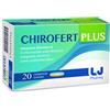 LJ Pharma Chirofert Plus benessere delle vie urinarie 20 compresse