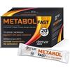 Paladin Pharma Drenax Metabol Fast utile per l'equilibrio del peso corporeo 20 bustine stick pack