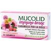 Farmaderbe Mucolid Immuno-Bronc 24 caramelle per la gola