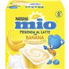 Nestle' Nestlè Mio Merenda Al Latte Banana 4 Vasetti da 100g