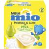 Nestle' Nestlè Mio Merenda Al Latte Pera 4 Vasetti da 100g