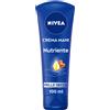 Nivea Crema Mani Nutriente 100ml Idratante E Profumata Arricchita Con Olio Di Mandorla