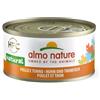 Amicafarmacia Almo Nature HFC Natural Cibo Umido Tonno Con Pollo Per Gatti Adulti Lattina 70g