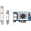 QNAP QNAP QXG-10G2T-X710 - Adattatore di rete - PCIe 3.0 x4 profilo basso - 10Gb Ethernet x 2 - per QNAP QSW-1208-8C, QSW-M2108-2C QXG-10G2T-X710