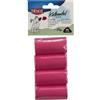 Trixie Sacchetti igienici profumati rosa 20 pz - 4 rotoli