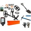 Quest Metal detector + Salva piastra - X5 (Tools pack)