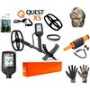 Quest Metal detector piastra 9x5 + Salva piastra - X5-BLADE (Expert Pack)