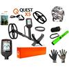 Quest Metal detector piastra 9x5 + Salva piastra - X5(Hunter Pack)