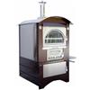 AgriEuro TOP-LINE Forno a legna da esterno Maximus 100 Deluxe EXT INOX - Smalto ramato