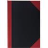 König & Ebhardt König und Ebhardt 865523301 - Quaderno con copertina rigida, colore rosso/nero