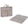 Lässig Organizzatore per passeggini per bambini Borsa per pannolini Borsa fasciatoio Piccola borsa per la toilette incl. Fasciatoio/Multitalent Organizer Blocks taupe, av2022, cd20dee2