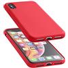 Cellularline Sensation - iPhone XS Max Custodia in silicone soft touch Rosso