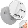 ECENCE 10x Supporto magnetico adesivo per rilevatore di fumo Ø50mm