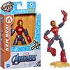 HASBRO F49645X0 AVENDERS BEND AND FLEX FIRE MISSION IRON MAN