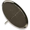 Riffelmacher & Weinberger Riffelmacher 10787 - Porta candele dell'Avvento, 4 pezzi in sacchetto, diametro 10 cm, in metallo, argento, candela, corona dell'Avvento, composizioni decorative, Natale, Avvento