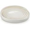 Le Creuset Poggiamestolo ovale in gres vetrificato, Meringue, 71507157160099
