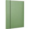 OFFICER PRODUCTS Scatola portadocumenti elastica PRODOTTI UFFICIO PP A4/40 Verde/Archiviazione documenti/Tipo espandibile/Tipo con gomma/Materiale-Cartone/PP/Rivestimento-Monolaterale/Colore-Verde/Formato-A4
