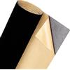 BENECREAT 400x25 cm Nero Autoadesivo Velluto Floccato Fodera Tessuto In Velluto per Cassetto Gioielli Tessuto Artigianale Tappezzeria Adesivo Staccabile, 0.8 mm di Spessore, Halloween Christmas