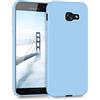 kwmobile Custodia Compatibile con Samsung Galaxy A5 (2017) Cover - Back Case per Smartphone in Silicone TPU - Protezione Gommata - blu chiaro matt
