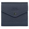 Otto Angelino Portafoglio a Bustina in Vera Pelle - Anti RFID - Unisex, Blu navy