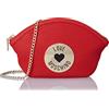 Love Moschino Borsa A Spalla, BORSA A SPALLA Donna, Rosso, Taglia unica