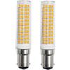 TRIJZHOU B15D LED Lampadine 7W Equivalenti a 70w 75w Luce Bianca Calda 3000K 890 Lumen 220V 230V 240V Angolo del Fascio di Luce 360°