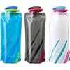 YoMaris FLYING_WE Bottiglie 700ML di Acqua Pieghevole Set di 3 con CE, ROHS certificat, Pieghevole Bottiglia Flessibile Riutilizzabile l'acqua per Escursionismo, Adventures, Viaggi.