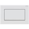 Geberit Placca Geberit Sigma10 Square Bianco Opaco / Cromato Lucido | 115.893.JT.1 Bianco Opaco