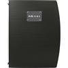SECURIT PORTA MENU' A4-24x34cm NERO RIO con 1 INSERTO DOPPIO