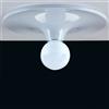 Egoluce Luna Soffitto d. 35 con Lampadina LED