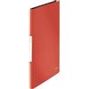 Leitz Solid, portalistino PP A4 20 custodie rosso chiaro