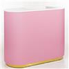 Soul TP 01 banco cassa con cassetti rosa e oro