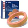 Bosch Filtro Aria per Auto S3540 - Trattiene le particelle solide all'esterno della presa d'aria - Resistente all'umidità ed altamente resistente alla trazione