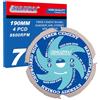 LSHUZIYU 190mm 4PCD, Foro Centrale 30mm, 4PCD Con Punta In Diamante Policristallino, Lama Hardie, Lama Per Sega Circolare Da Taglio In Fibrocemento