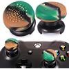 Playrealm FPS Thumbstick Grip Copri Levette Analogiche e Estensore Texture 3D Gomma da Cancellare Silicone Presa Copertina 2 Set per Xbox Series X/S & Xbox One Controller (Verde Mimetico)