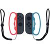Mcbazel Grip da Boxe con Cinghie per NS Switch/Switch OLED Joy-Con Gioco di Boxe Fitness Blu e Rosso
